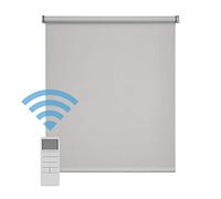 Easydeco - Tenda avvolgibile a motore a batteria Screen Premium (grigio, 165_x_250_cm) | Dimensioni tessuto 161 x 250 cm