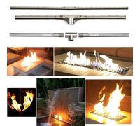 Easyfirepits Durata 316 Inossidabile Gas 3pc Tb-Burners per Fuoco Fossa / Tavoli