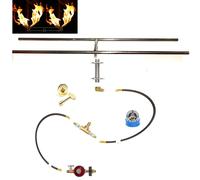 Easyfirepits In-Table Deluxe Fuoco Fossa Kit e a Scelta Vita Warr 316 Bruciatore