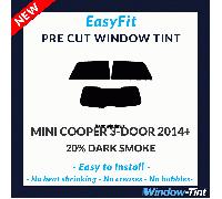 EasyFit Static Pre Cut Window Tint Per Mini Cooper 3 porte 2014+ - 20% Dark Rear