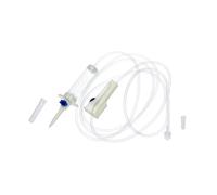 easyflow is - Set per infusione, senza ftalati, sterile, 180 cm