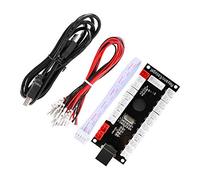 Easyget Arcade Encoder USB Zero Delay Arcade Game Controller per SANWA Joystick e SANWA Pulsanti Arcade per MAME, Raspberry Pi Retro Arcade Game Controller FAI DA TE