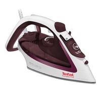 Tefal EasyGliss Plus FV5714 ferro da stiro Ferro da stiro a secco e a vapore Durilium 2400 W Bordeaux, Bianco