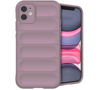 IMOSHION EasyGrip Backcover Cover per Apple iPhone 11, Viola