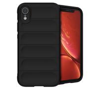 IMOSHION EasyGrip Backcover Cover per Apple iPhone XR, Nero