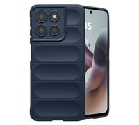 IMOSHION EasyGrip Backcover COVER per Motorola Motorola Moto G56, Blu scuro