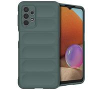 IMOSHION EasyGrip Backcover Cover per Samsung Samsung Galaxy A32 (5G), Verde scuro