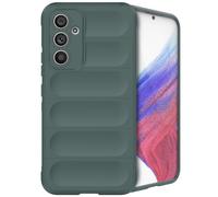 IMOSHION EasyGrip Backcover Cover per Samsung Samsung Galaxy A54 (5G), Verde scuro