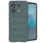 IMOSHION EasyGrip Backcover Cover per Xiaomi Xiaomi Poco X6 Pro, Verde scuro