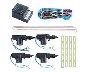 EASYGUARD CL13 Replacement Central Door Locking System with 4 Door Lock Actuators 1 Master 3 Slaves DC12V