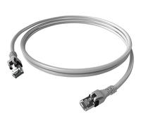 Easylan CPP1OACACA0020 RJ45 Cavo di rete, cavo patch CAT 6 S/FTP 2.00 m Grigio