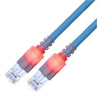 Easylan CS1OBCDCD0020 RJ45 Cavo di rete, cavo patch CAT 6 S/FTP 2 m Blu doppia