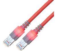 Easylan CS1ORCDCD0030 RJ45 Cavo di rete, cavo patch CAT 6 S/FTP 3.00 m Rosso (