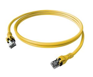 EasyLan DualBoot PushPull IP20 - Cavo patch cat.6A A), S/FTP, giallo, 10 m
