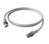 EasyLan DualBoot PushPull IP20 - Cavo patch cat.6A A), S/FTP, 0,5 m, colore: Grigio