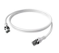 EasyLan DualBoot PushPull IP20 - Cavo patch cat.6A A), S/FTP, bianco, 1 m
