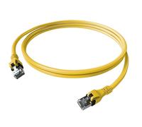 EasyLan DualBoot PushPull IP20 - Cavo patch cat.6A (classe EA), S/FTP, giallo, 10 m