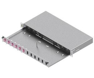 EasyLan LSB0A223 Grade C 1HE/12P 6xLC-Duplex OM3 RAL7035