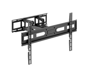 Easylife Soporte de TV de Pared FlexMount E80 Dual 37-80'', Doble Brazo, Inclinable y Giratorio, VESA 600x400, Hasta 40KG, Plano Articulado Para Televisor Pared Con Gestión de Cables