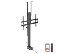 EasyLife - Supporto per TV Lift/TV motorizzato con funzione Smart Home - estensibile e abbassabile elettricamente, da 43 a 88 pollici, VESA fino a 600 x 400 cm, per TV, smart board, display, nero