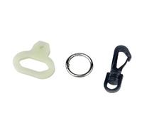 Easyly Grip Fibbie a rilascio regolabile Affidabilità Silicone ARA Accessorio per la gestione sicura delle attrezzature subacquee rilascio attrezzatura subacquea clip