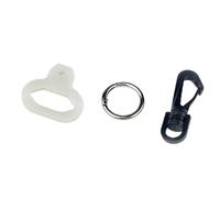 Easyly Grip Fibbie a rilascio regolabile Affidabilità Silicone ARA Accessorio per la gestione sicura delle attrezzature subacquee rilascio attrezzatura subacquea clip