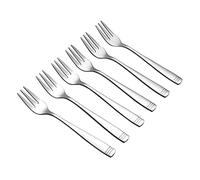Easymanie 12 Pezzi Forchettina da Dolce in Acciaio Inox, Forchette per Dessert Pasticceria Insalata