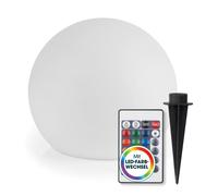 EASYmaxx Lampada Solare Sfera Deko Giardino RGB 20cm Impermeabile LED