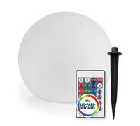 EASYmaxx Luce Solare 40cm LED Illuminazione Giardino Cambio Colore Lampada De...