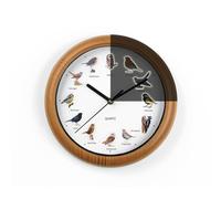 Easymaxx Orologio da Parete Cucina Quarzo Rotondo Voci Uccelli Canori Zwitschern [EEK: NO]
