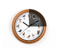 Easymaxx Orologio da Parete Cucina Quarzo Rotondo Voci Uccelli Canori Zwitschern [EEK: None]