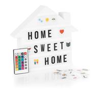 EASYmaxx Scatola Luminosa LED Lightbox Letter Box Casa 173 Lettere + Alimenta... [EEK: Nessuno]