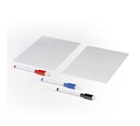 Easymaxx Set Creativo Scrittura per LED Lightbox A3 A4 Carte Pennino 3 Colori