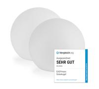 EASYmaxx Set di 2 lampade solari a LED con cambio di colore, lampada decorativa da giardino con illuminazione a LED, splendidi effetti di luce con sensore di luce diurna ed esterni, decorazione da