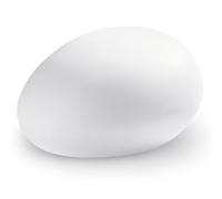 EASYmaxx Solar pietra deco 40x30x16 cm IP67 | Luce da giardino con illuminazione a LED con cambio di colore | Lampada da giardino moderna per esterni, telecomando