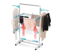 EASYmaxx Stendibiancheria Elettrico Ventilatore Torre Asciugatrice Stendino