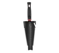 EASYmaxx Pala per radici 4 in 1 | Pala multifunzione per scavare, tagliare e piantare | Paletta per radici 4 in 1 con pala, sega, calibro di profondità e gancio multiplo | Root Digger con manico