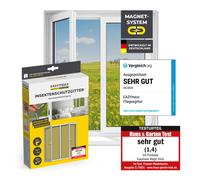 Easymaxx Zanzariera Finestra Insetti Rete Anti-insetti Magnete 130x150 CM