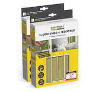 EASYmaxx Zanzariera per finestre con Magic Click | Tagliata individualmente su misura per tutte le finestre fino a 150 x 180 cm | Facile installazione con 12 magneti - senza forare o avvitare 2 Pezzi