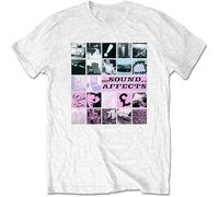 Easypitwy Men's Jam Sound Affects Slim Fit T Shirt Casual Graphic Comfortable Tops White M