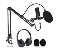 Easypix 62021 Microfono da studio -36 dB 20 20000 Hz 24 bit 192 kHz 117 dB