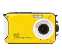 Easypix W3027-Y Wave Yellow - Fotocamera digitale 30 megapixel, batteria inclusa, inclusa custodia, stabilizzatore d'immagine