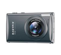 Easypix V48 Pocket, fotocamera digitale compatta, display da 2,8", risoluzione fino a 64 MP, zoom digitale 18x, antracite