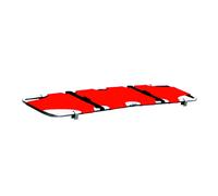 Easyred Barella Emergenza Pieghevole Per Lunghezza Rosso