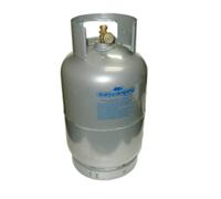 Easyricambi BOMBOLA Gas GPL da kg 5 Vuota Ricaricabile da Campeggio Viaggio Cartuccia EUROCAMPING BB05