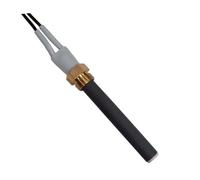 Easyricambi - Candeletta Accensione Stufa A Pellet 300W, in Ceramica, Diametro 11,5 e Lunghezza al Dado 89mm (94mm totali) Filettatura 3/8, Versione Forata, Ricambio Resistenza Candela Stufa Caldaia