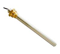 Easyricambi - Candeletta Accensione Stufa Pellet 280W, Diametro 9,9mm e Lunghezza 140mm (150mm Totali) Filettatura 3/8" Gas, Resistenza per Riscaldamento Rapido, Ricambio per Modelli Adler, Piazzetta
