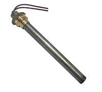 Easyricambi Candeletta Resistenza accensione Stufa a Pellet da 250W Lunga 114mm e 94mm al Dado HT62734 per RAVELLI Filettatura 3/8. (Watt: 250, Lunghezza alla Battuta: 94mm)