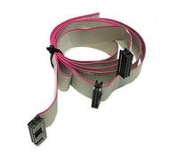 Easyricambi Cavo Flat a 16 Poli con 3 connettori per connessione Display a Scheda centralina per stufe a Pellet Lungo 170cm