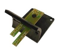 Easyricambi - Debimetro Stufa a Pellet, Sensore di Flusso Aria Modello LINX per Edilkamin 232770 295550, Misure 45x28x7 mm (Ricambio Supporto Nero)